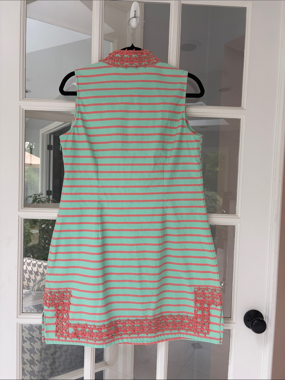 Sail to Sable STS sleeveless shift dress Sz L EUC - Picture 3 of 4